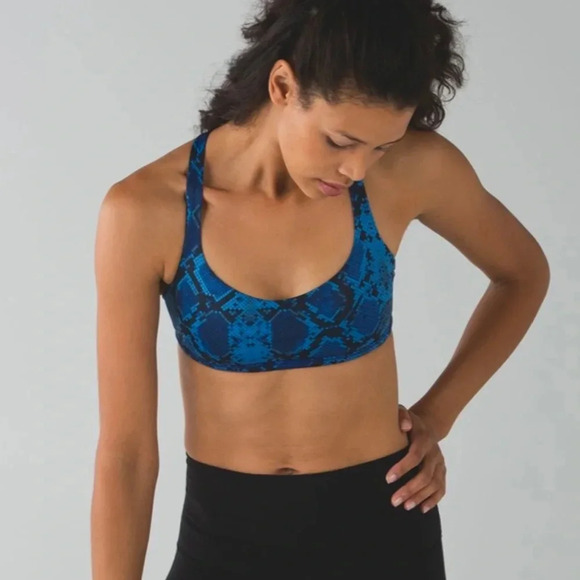 Lululemon Free To Be *WildMini Ziggy Snake Pipe Dream Blue Sapphire Blue - Picture 3 of 10